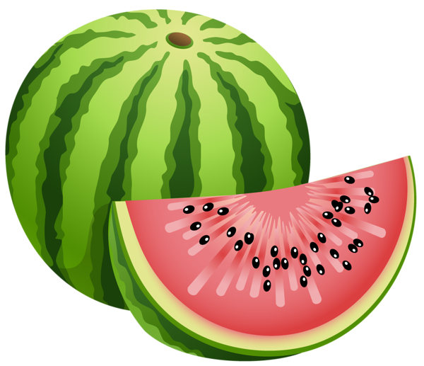 Watermelon clip art 2 clipartcow