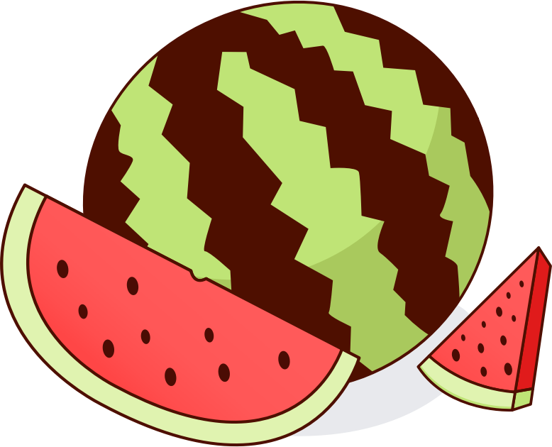 Watermelon free to use clip art 2