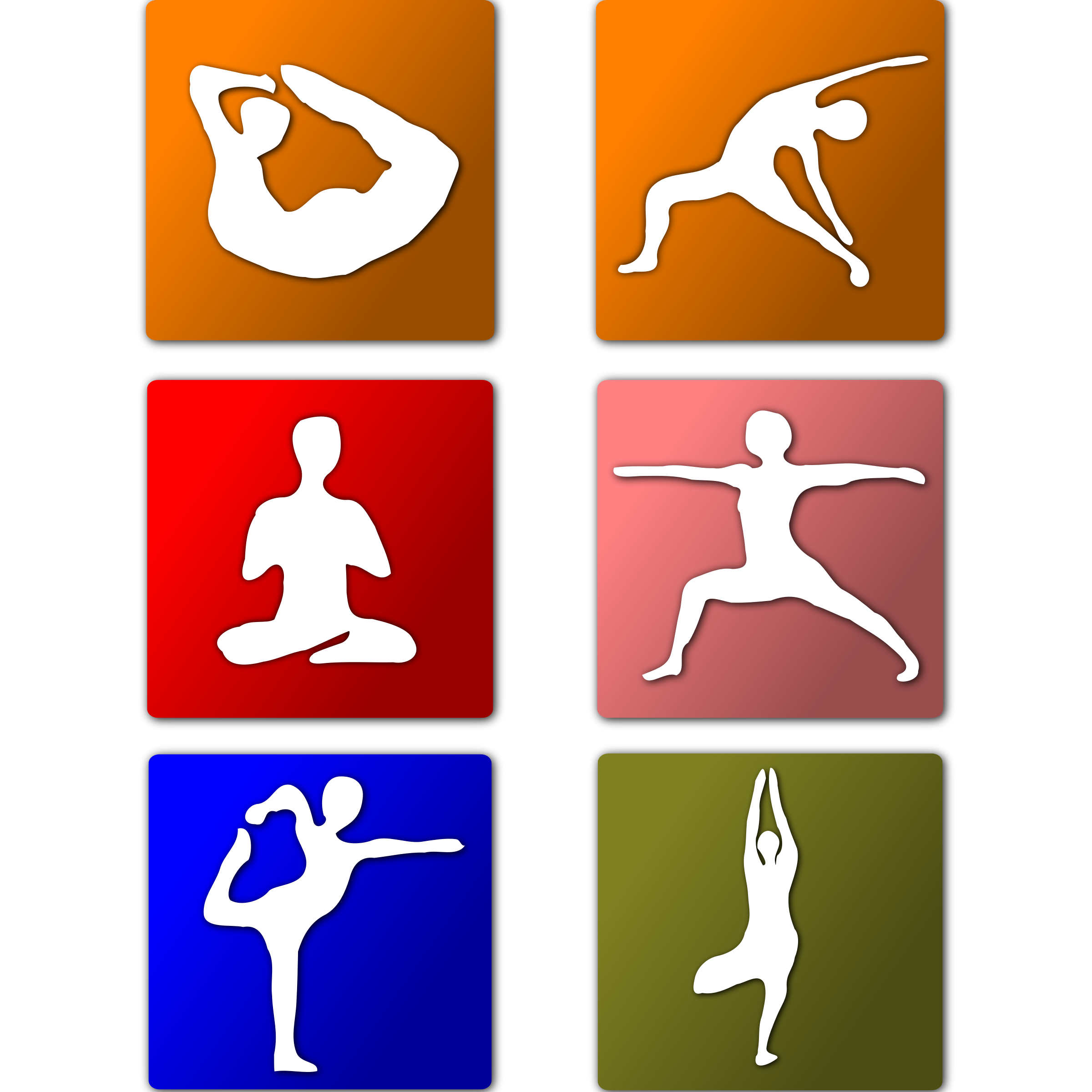 Yoga clip art vector yoga graphics image 3 4