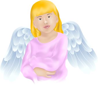 Angel clip art 9