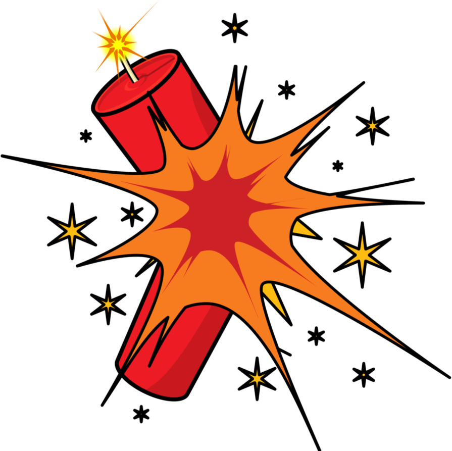 Animated explosion clip art clipart image