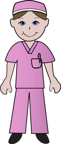 Animated nursing clip art nurse providing information