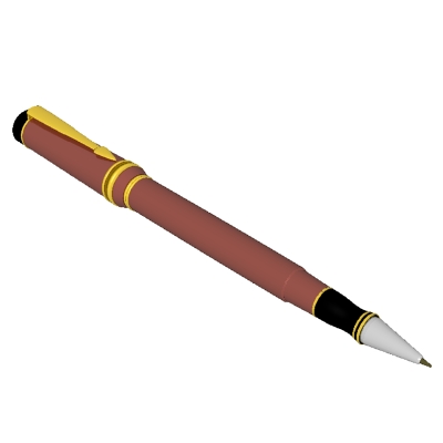 Animated pen clipart image