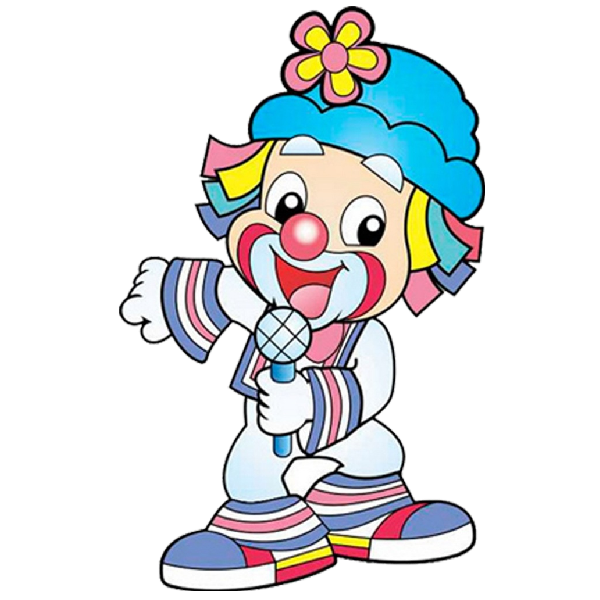Baby clown clip art