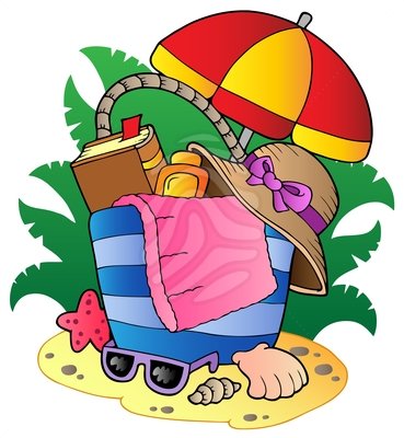 Beach vacation clipart free clipart images cliparting