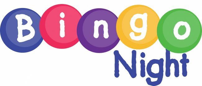 Bingo night on bingo bulletin board display and bingo clipart