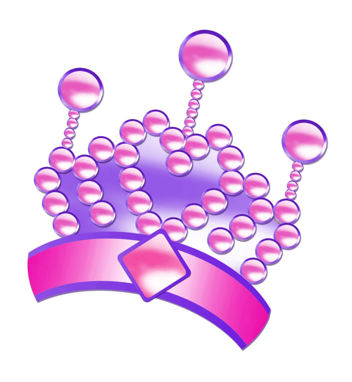 Birthday princess tiara clip art danasrga top clipartix