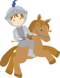 Boys knights on knight castles and coloring pages clip art