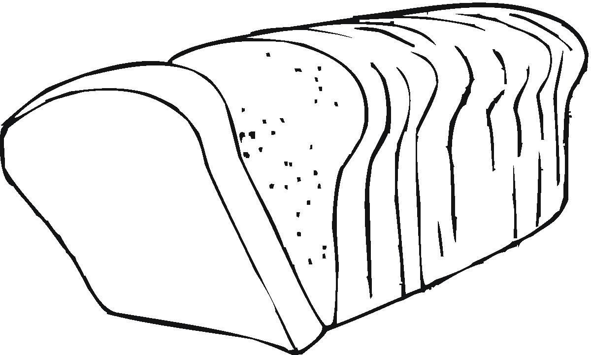 Bread black and white clip art bread black and white clipart