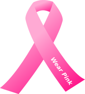 Breast Cancer Awareness Pink Ribbon Clip Art At Clker Vector Clipartix