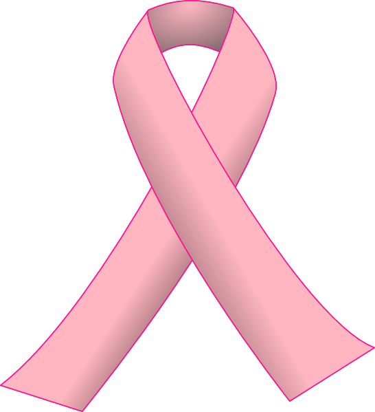 Breast cancer background clipart