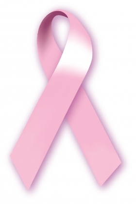 Breast cancer clip art black clipart