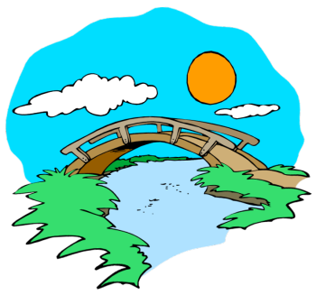 Bridge river clip art free free clipart images