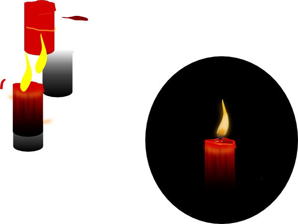 Candle church graphics clip art clipart clipart image