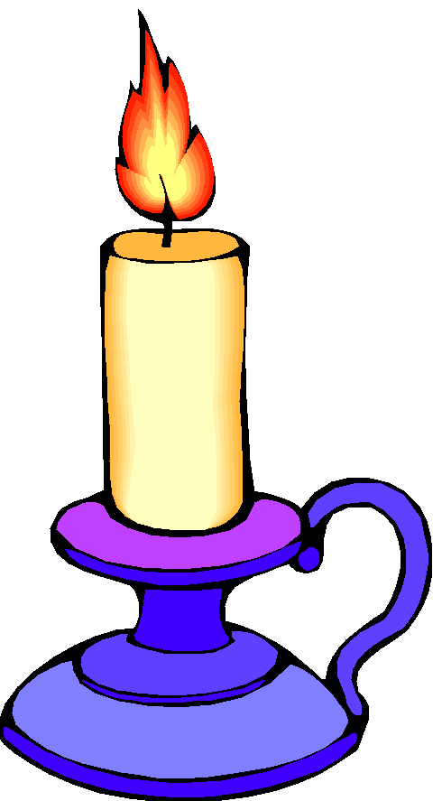 Candle flame clipart black and white free 2