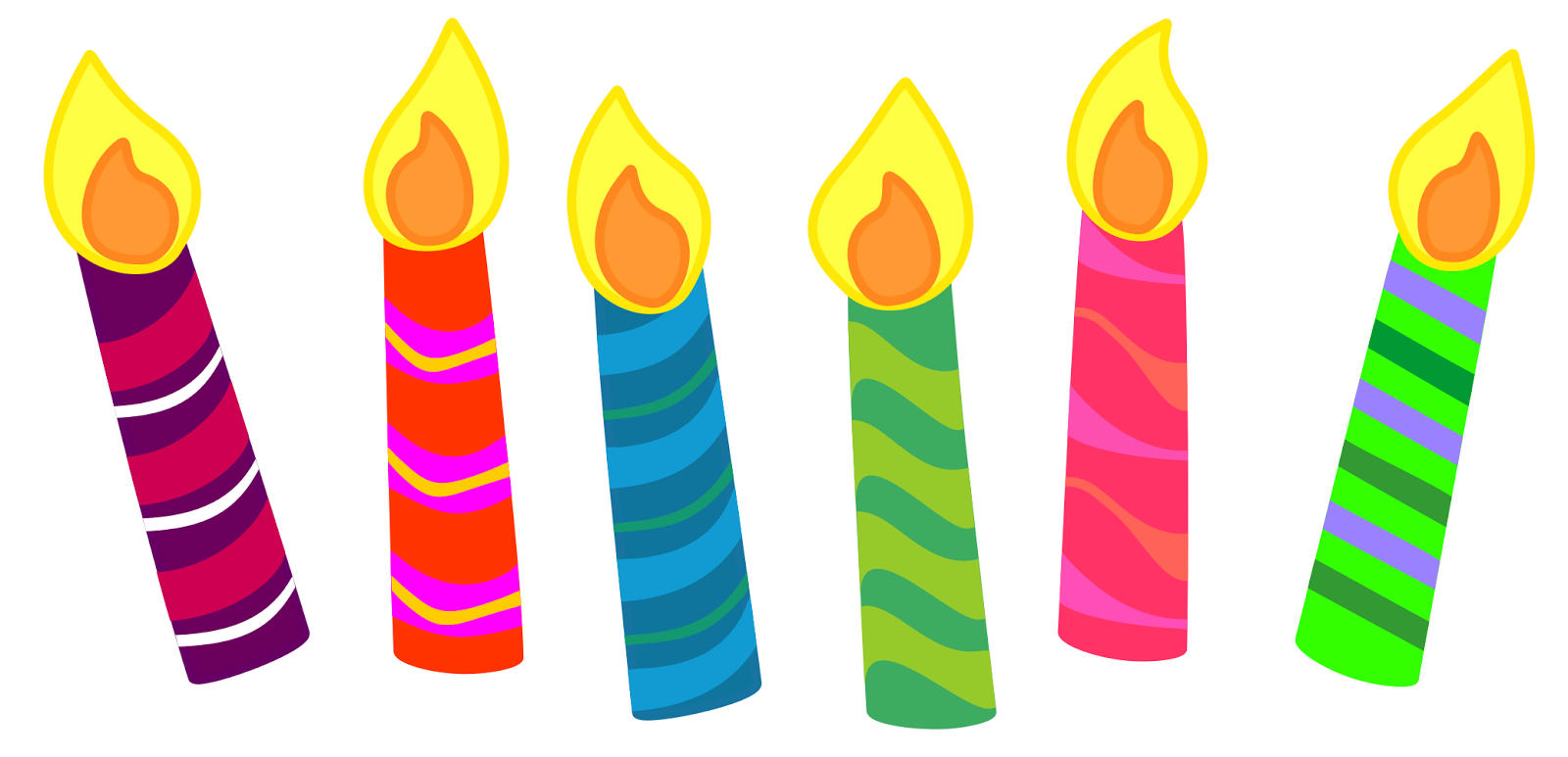 Candles clipart free large images