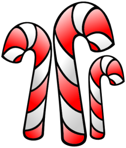 Candy cane christmas peppermint candycane clip art free borders and clip art 2