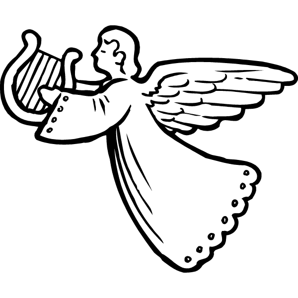 Christmas angel clip art free clipart images 3