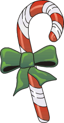 Christmas candy cane clip art pictures and coloring pages images