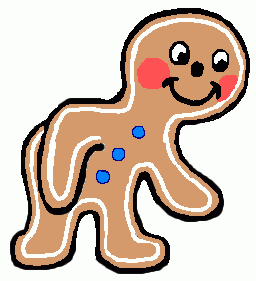 Christmas gingerbread man clip art clip art gingerbread image 5