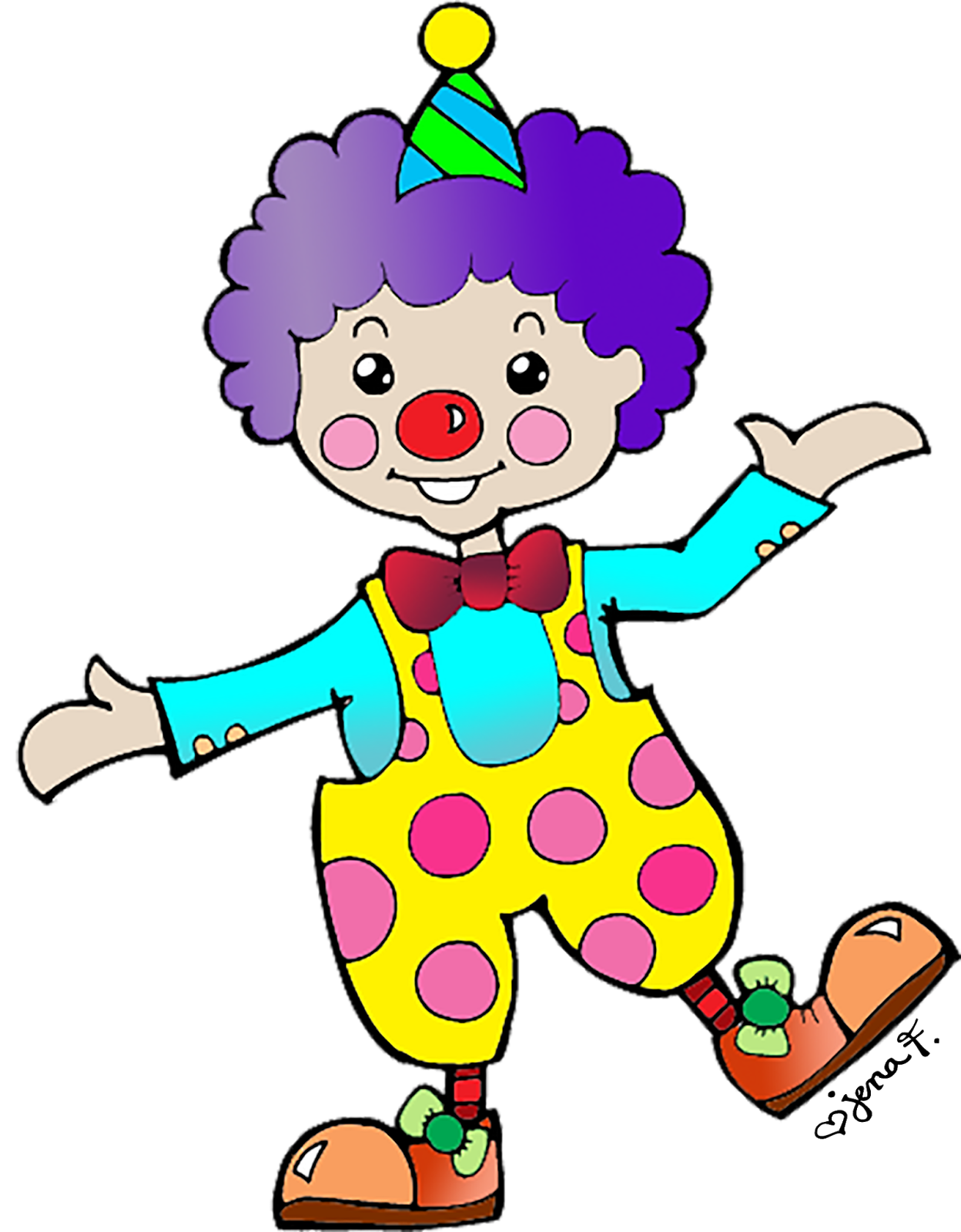 Clown clip art free clipart - Clipartix