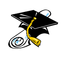 Clipart of graduation cap clipart