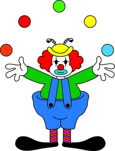 Clown clip art free clipart images 7
