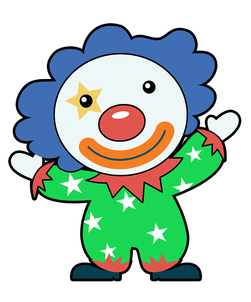 Clown free to use clipart