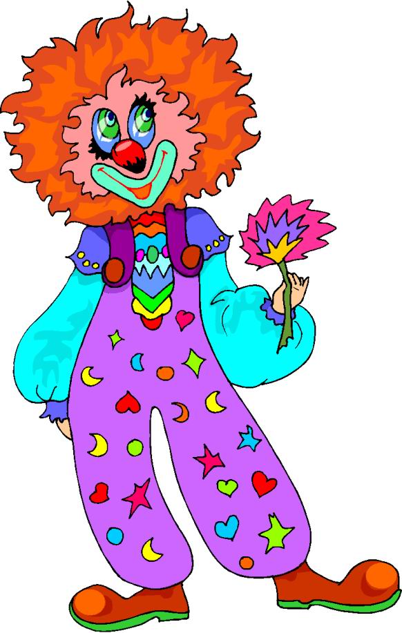 Clowns clip art 5
