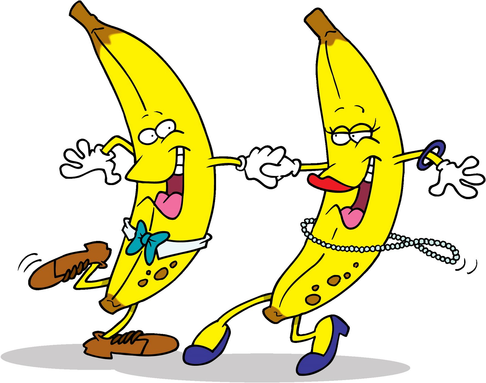 Dancing banana funny clip art