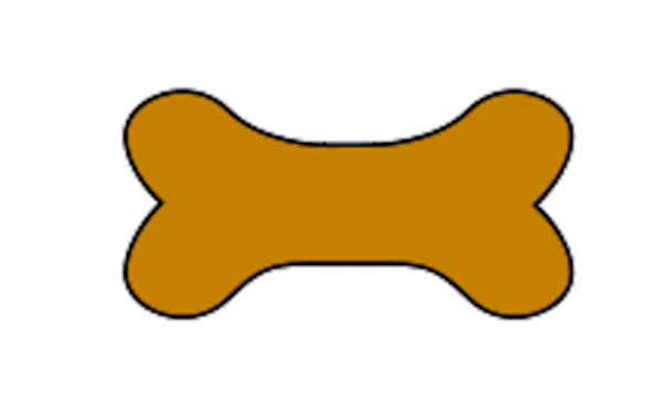 Dog bone logo clipart free to use clip art resource