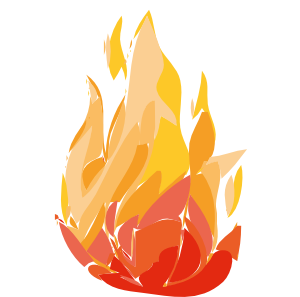 Fire flames clip art at clker vector clip art