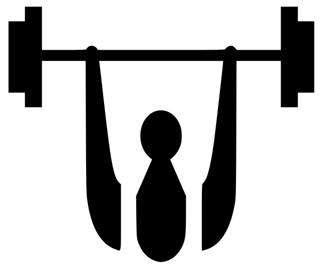 Fitness barbells clip art download