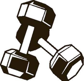Fitness clip art borders free clipart images 3