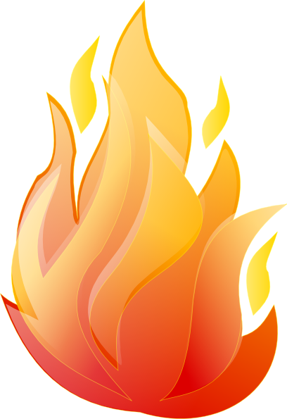 Flames clip art vector download at image 9