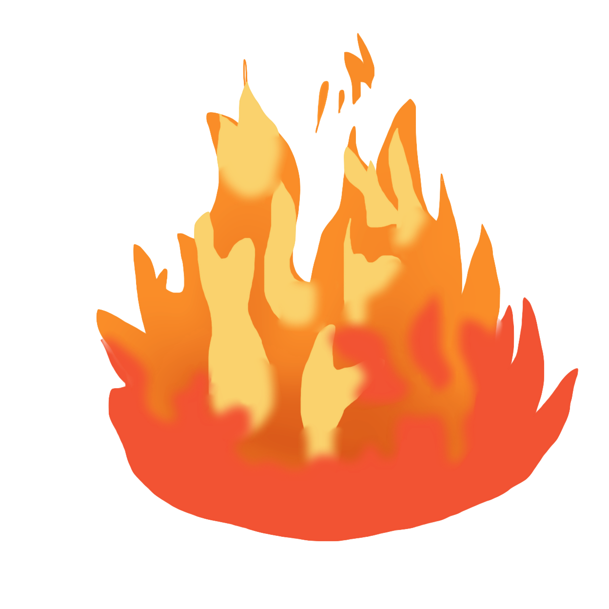 Flames fire clip art