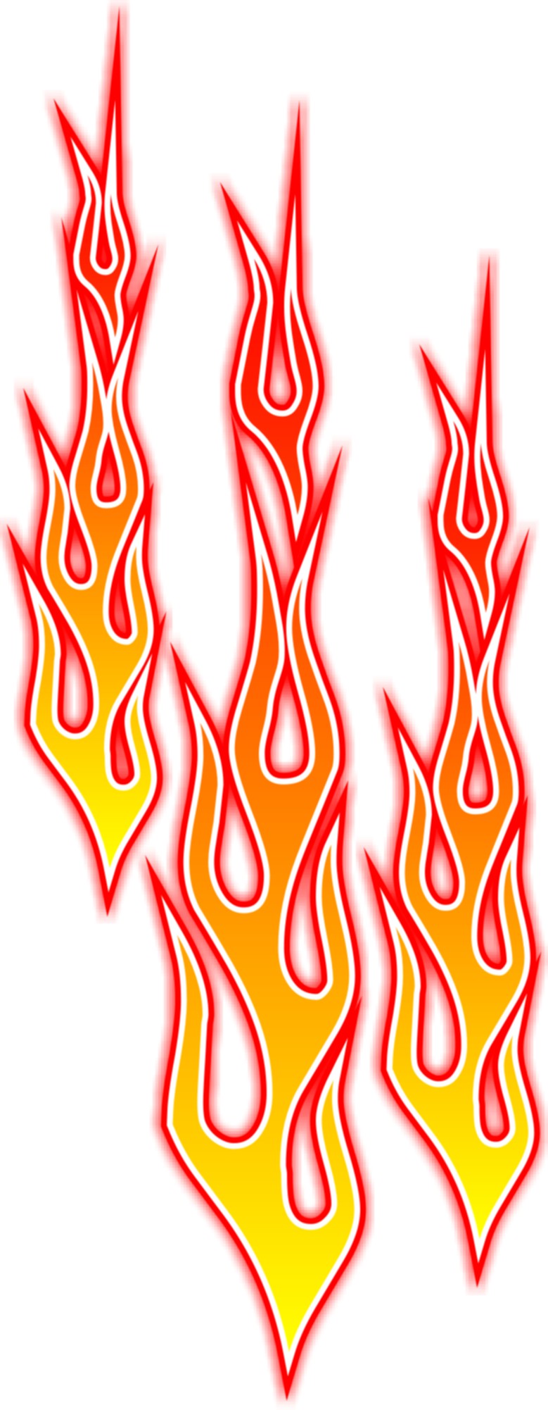 Flames free flame clipart the cliparts