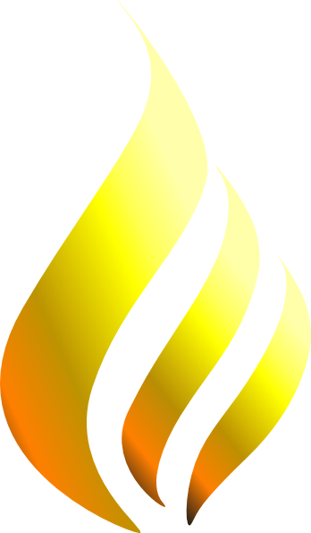 Flames yellow flame clip art at clker vector clip art
