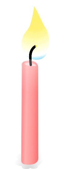 Free candle clipart clip art image of