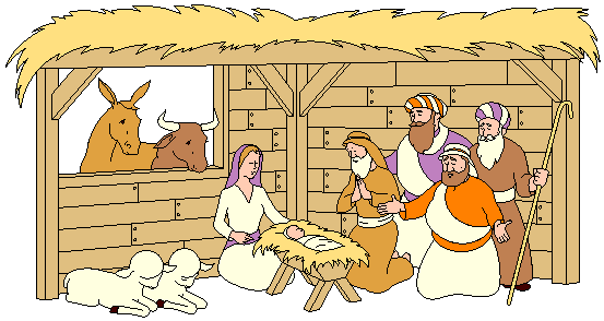 Free clipart christian clipart nativity