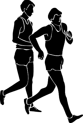 walking fitness clipart backgrounds