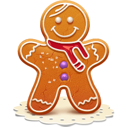 Free gingerbread man clip art 10