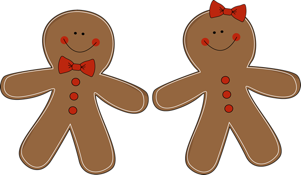 Free gingerbread man clipart the cliparts
