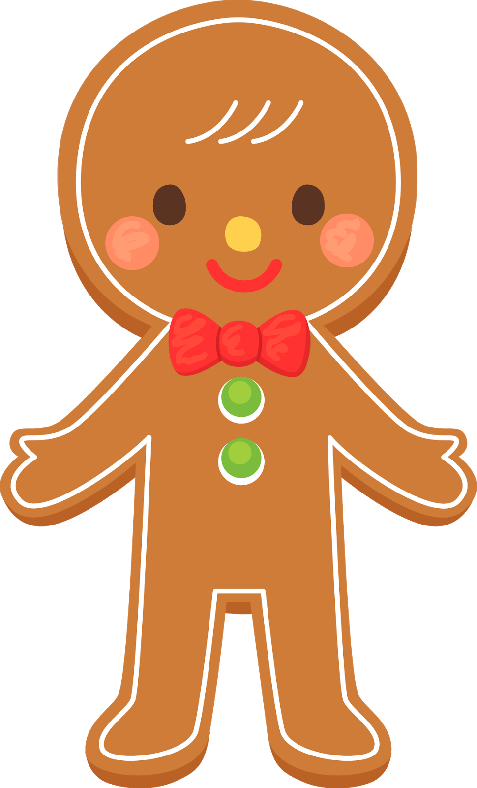 Free gingerbread man cliparts the cliparts