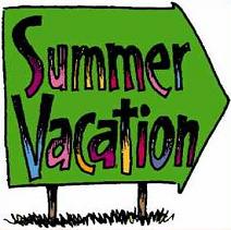 Free summer vacation clipart