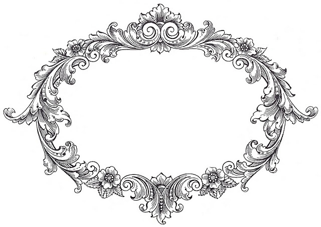 Free vintage frame clip art from the graphics fairy vintage