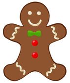 Gingerbread Man Clipart Pictures – Clipartix