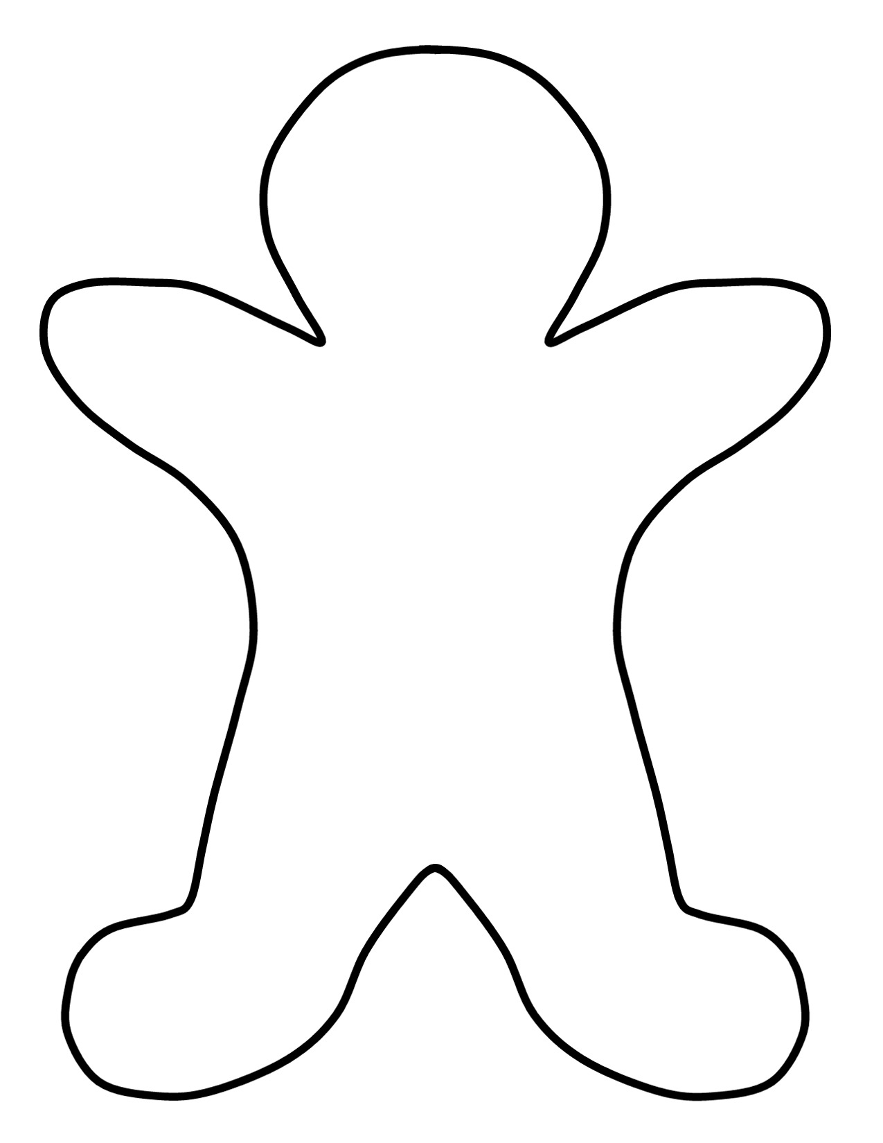 Gingerbread man clip art free free clipart images 5