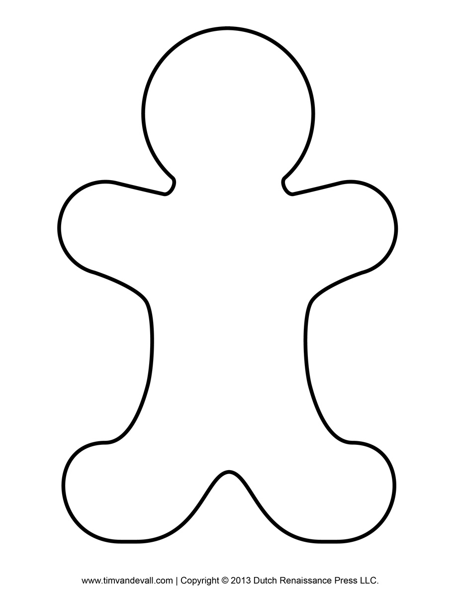 Gingerbread man clip art free free clipart images 6