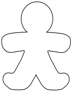 Gingerbread man clip art free free clipart images 7